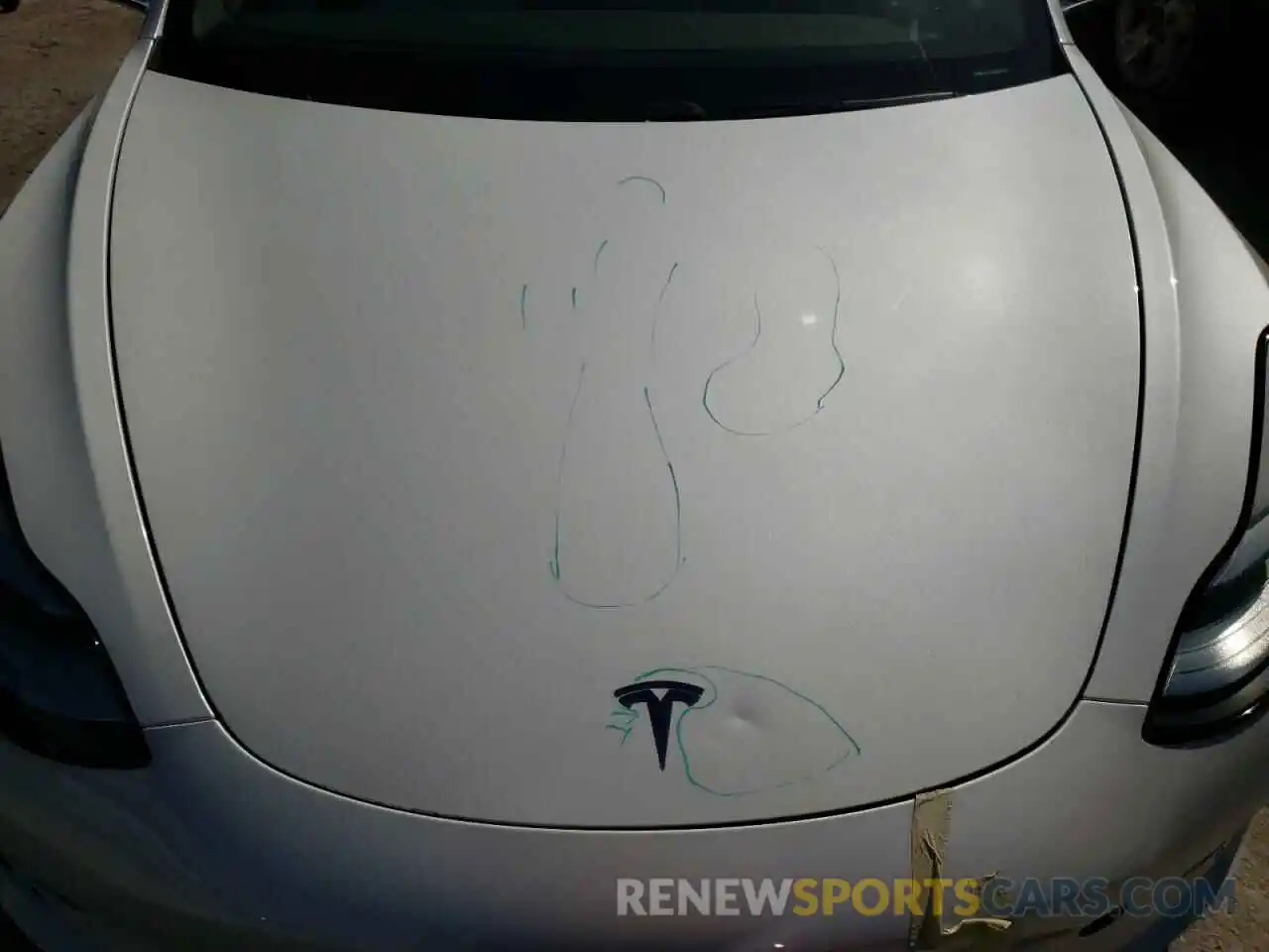 7 Photograph of a damaged car 5YJ3E1EB4KF487349 TESLA MODEL 3 2019