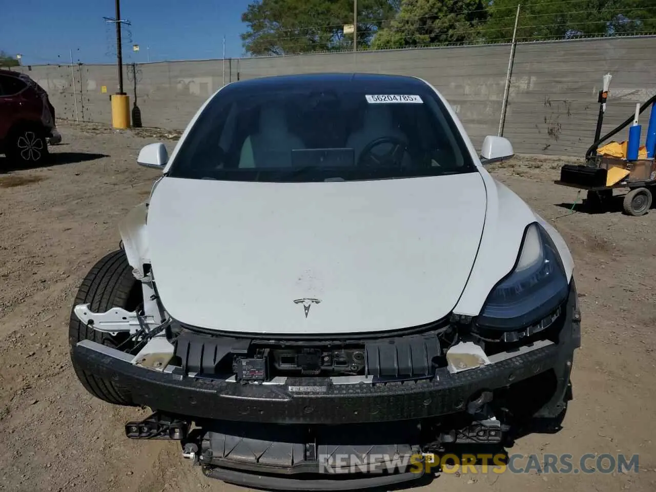 5 Photograph of a damaged car 5YJ3E1EB4KF494799 TESLA MODEL 3 2019
