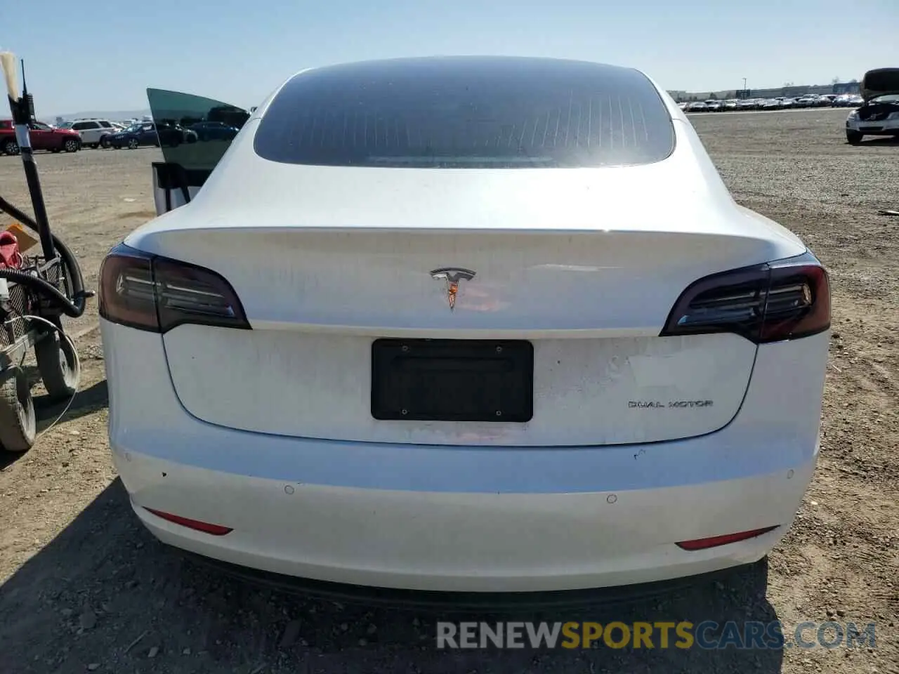 6 Photograph of a damaged car 5YJ3E1EB4KF494799 TESLA MODEL 3 2019