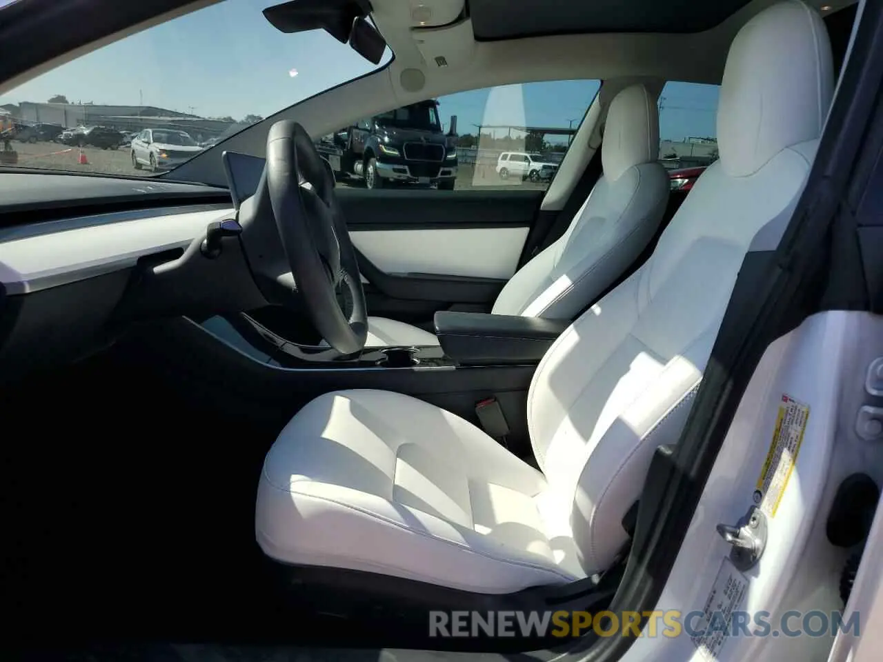 7 Photograph of a damaged car 5YJ3E1EB4KF494799 TESLA MODEL 3 2019
