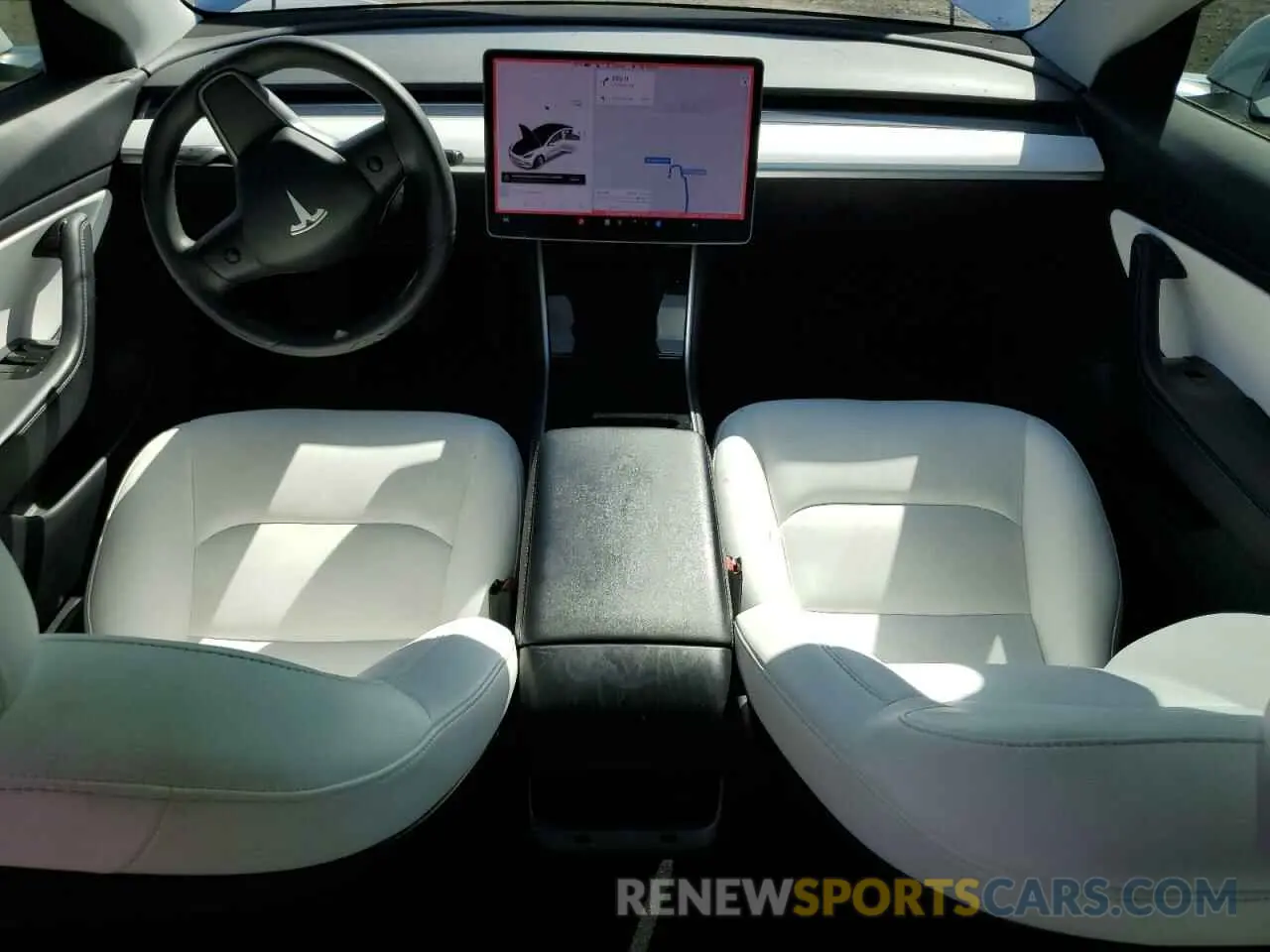8 Photograph of a damaged car 5YJ3E1EB4KF494799 TESLA MODEL 3 2019