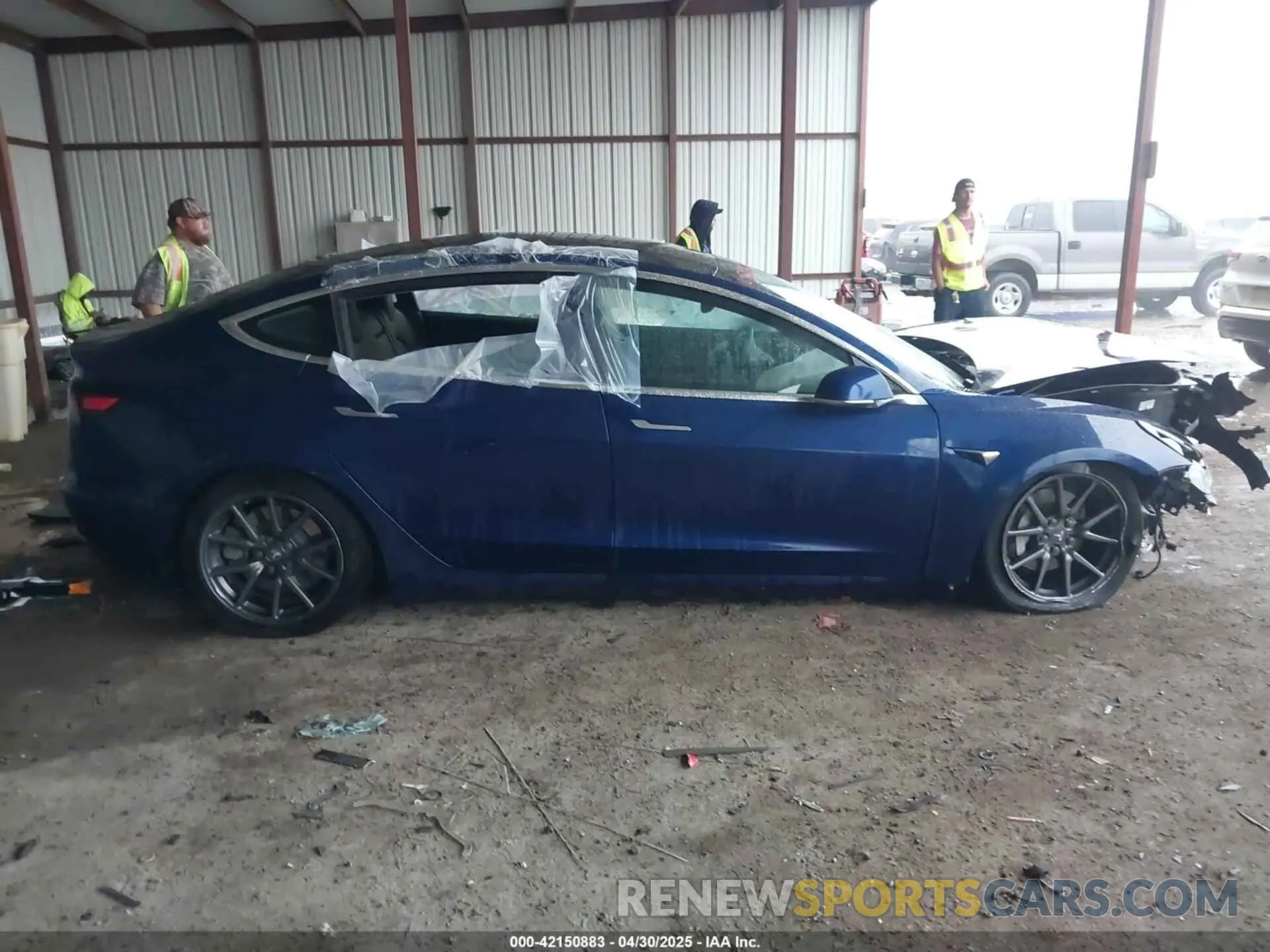 12 Photograph of a damaged car 5YJ3E1EB4KF497637 TESLA MODEL 3 2019