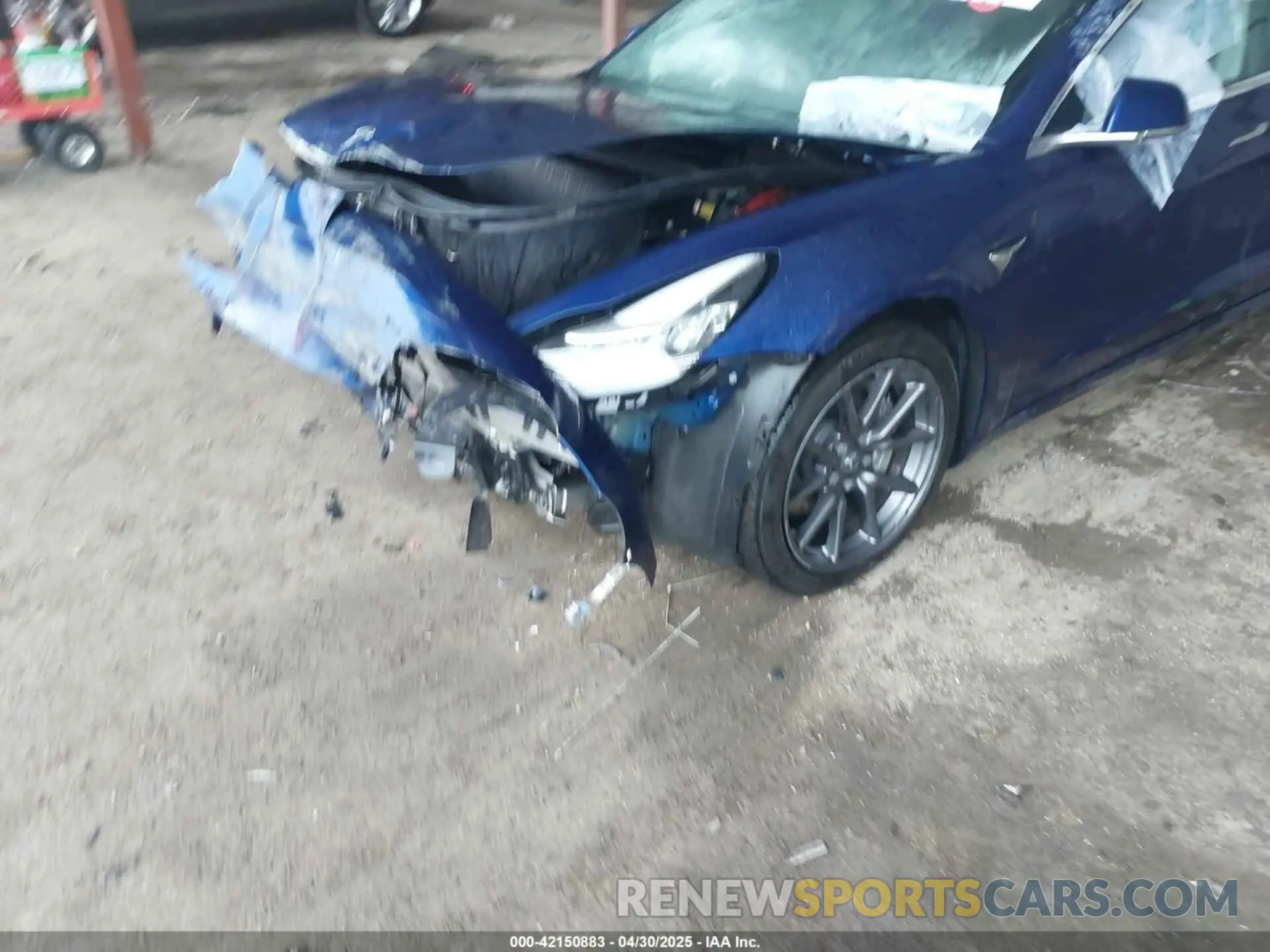 6 Photograph of a damaged car 5YJ3E1EB4KF497637 TESLA MODEL 3 2019