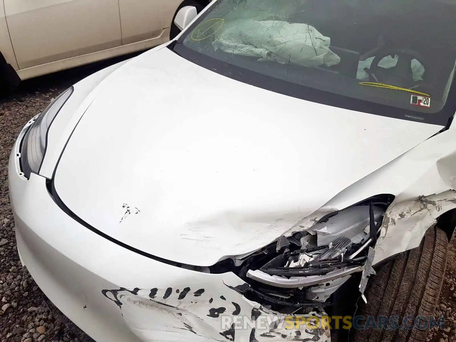 7 Photograph of a damaged car 5YJ3E1EB4KF510614 TESLA MODEL 3 2019