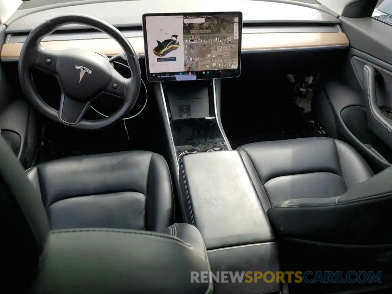 8 Photograph of a damaged car 5YJ3E1EB5KF191580 TESLA MODEL 3 2019