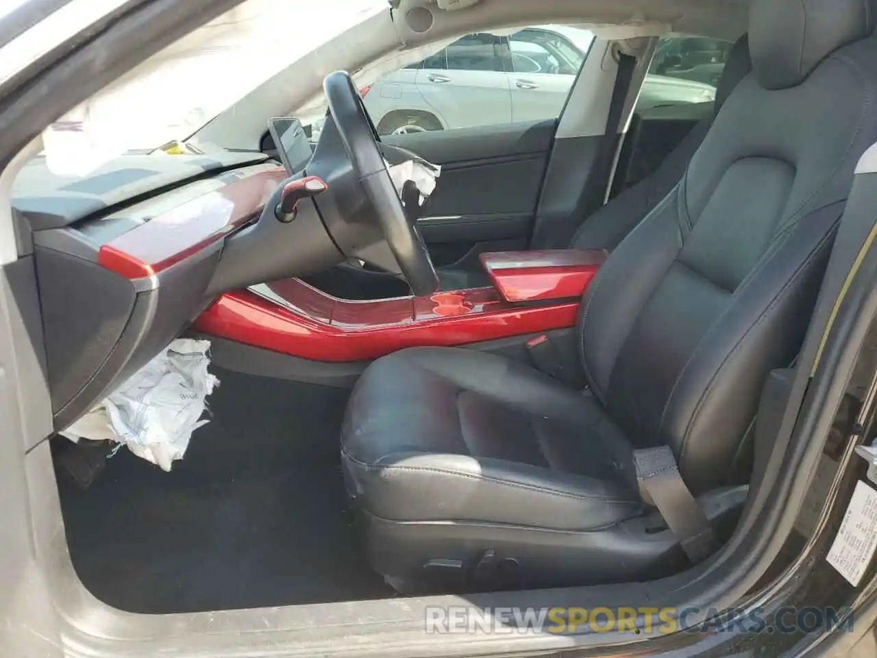 7 Photograph of a damaged car 5YJ3E1EB5KF199078 TESLA MODEL 3 2019