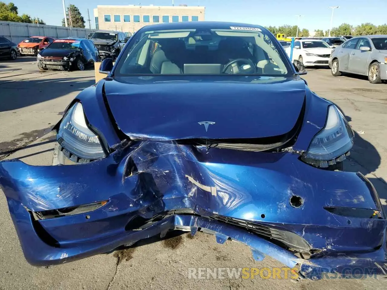 5 Photograph of a damaged car 5YJ3E1EB5KF199484 TESLA MODEL 3 2019