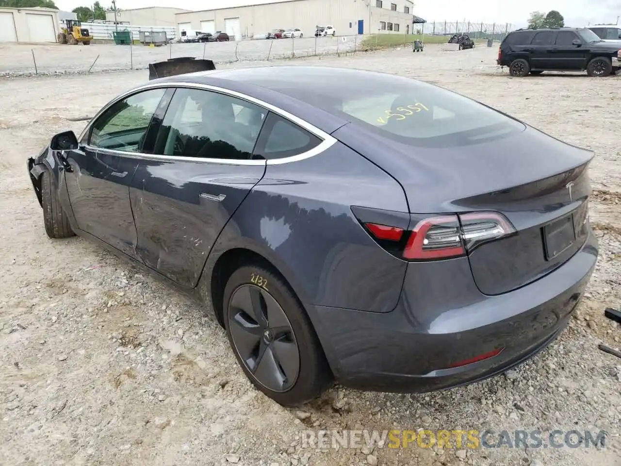 3 Photograph of a damaged car 5YJ3E1EB5KF205557 TESLA MODEL 3 2019