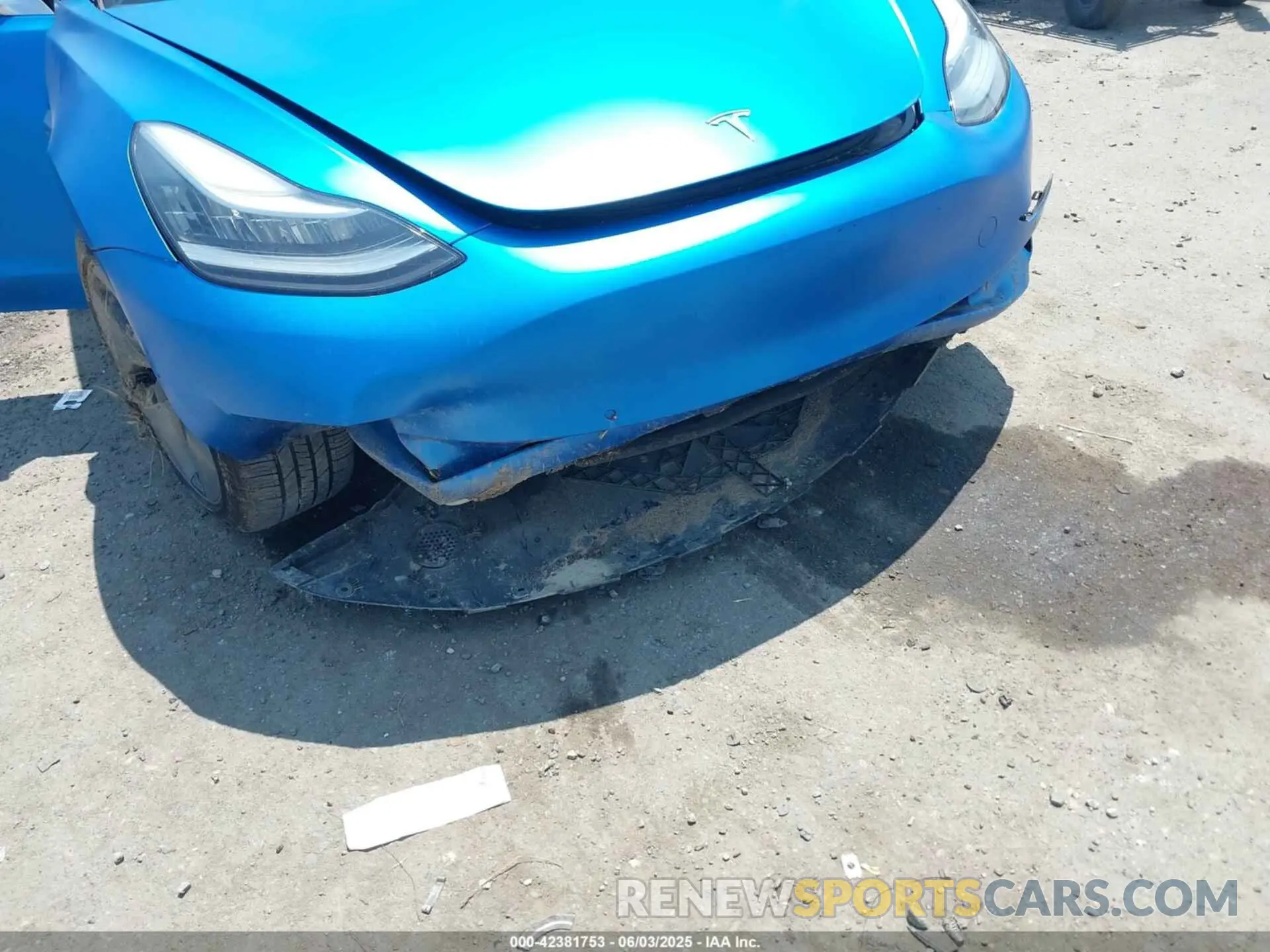 6 Photograph of a damaged car 5YJ3E1EB5KF208748 TESLA MODEL 3 2019