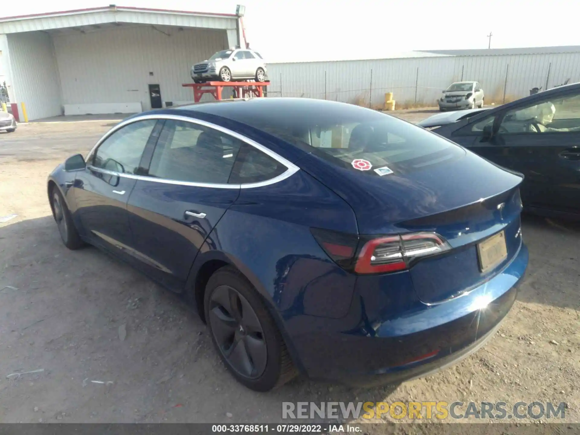 3 Photograph of a damaged car 5YJ3E1EB5KF211049 TESLA MODEL 3 2019