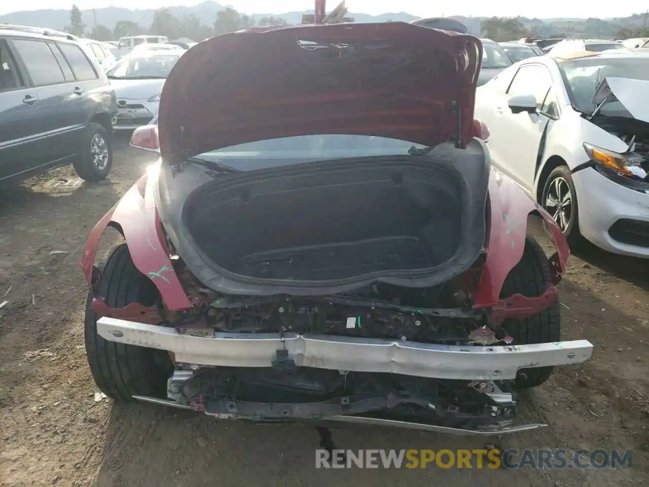 5 Photograph of a damaged car 5YJ3E1EB5KF359282 TESLA MODEL 3 2019