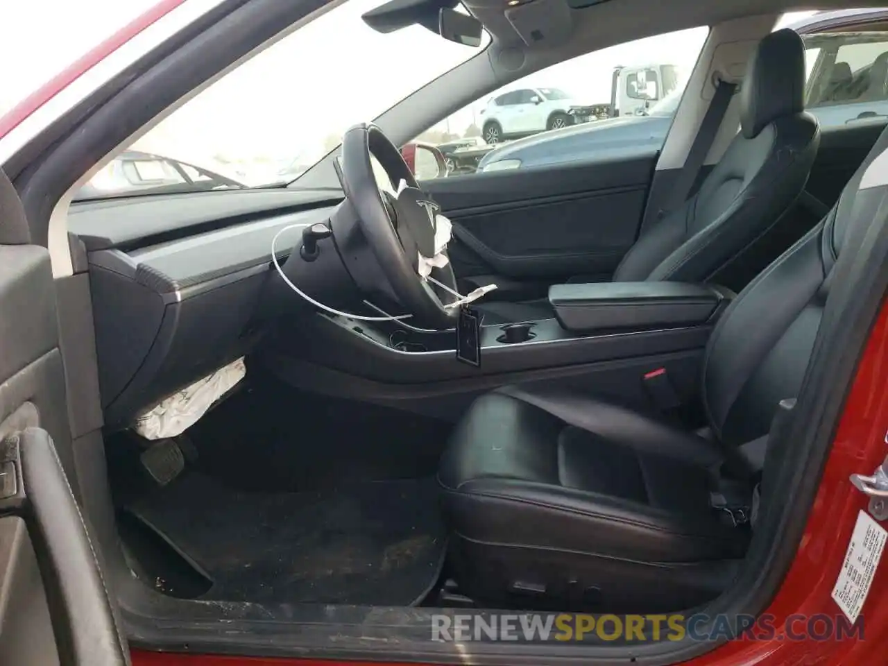 7 Photograph of a damaged car 5YJ3E1EB5KF359282 TESLA MODEL 3 2019