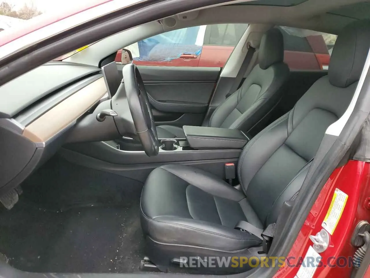 7 Photograph of a damaged car 5YJ3E1EB5KF364787 TESLA MODEL 3 2019