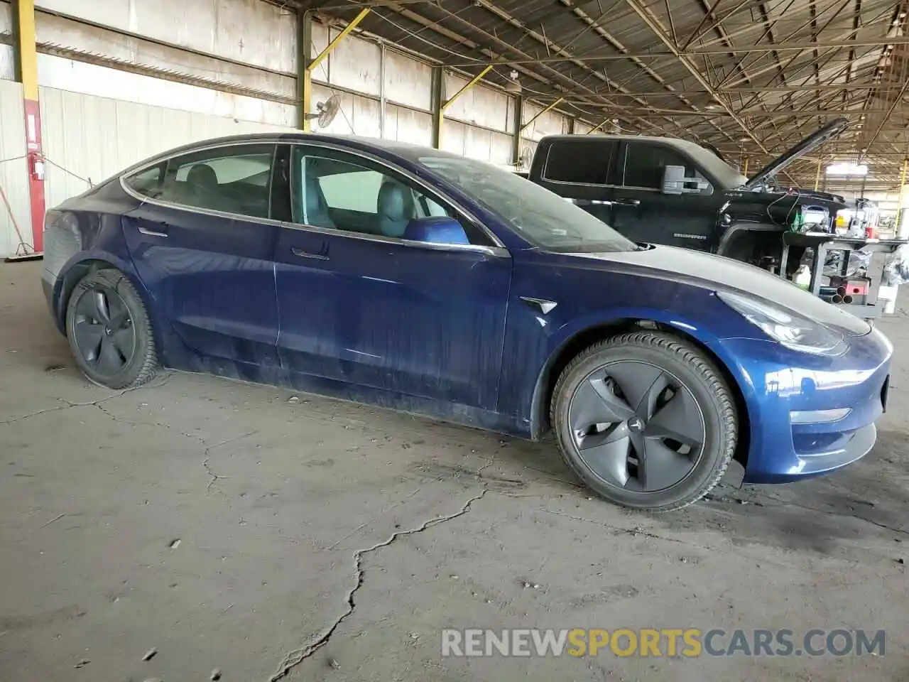 4 Photograph of a damaged car 5YJ3E1EB5KF387860 TESLA MODEL 3 2019