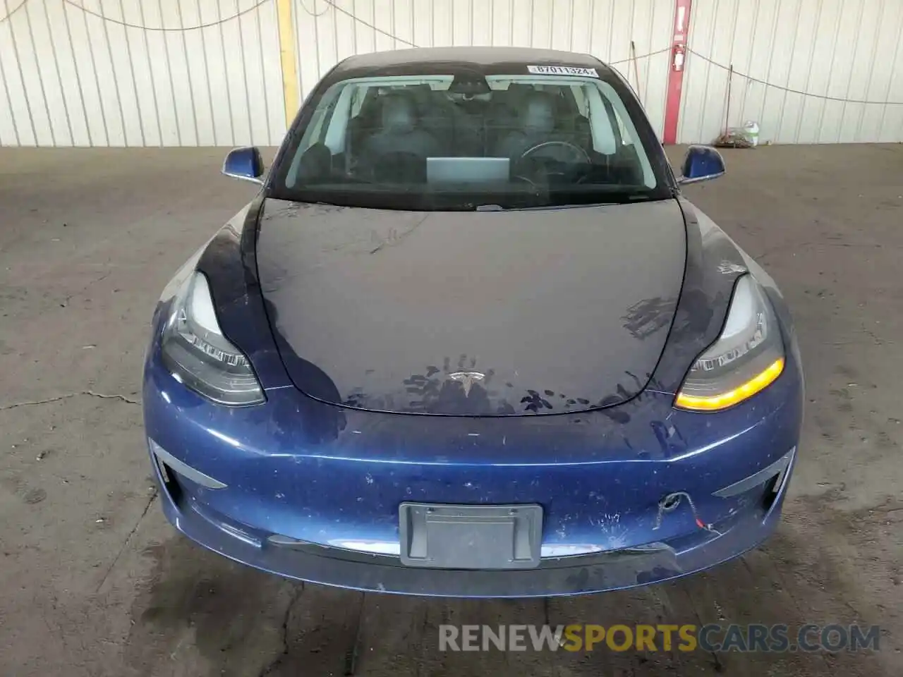 5 Photograph of a damaged car 5YJ3E1EB5KF387860 TESLA MODEL 3 2019