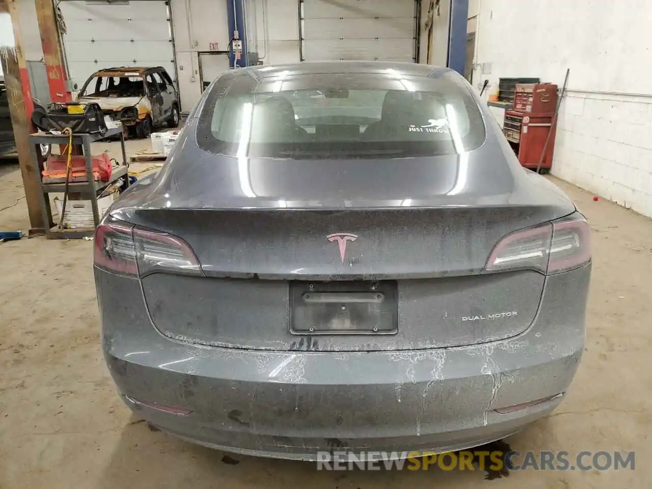 6 Photograph of a damaged car 5YJ3E1EB5KF389107 TESLA MODEL 3 2019