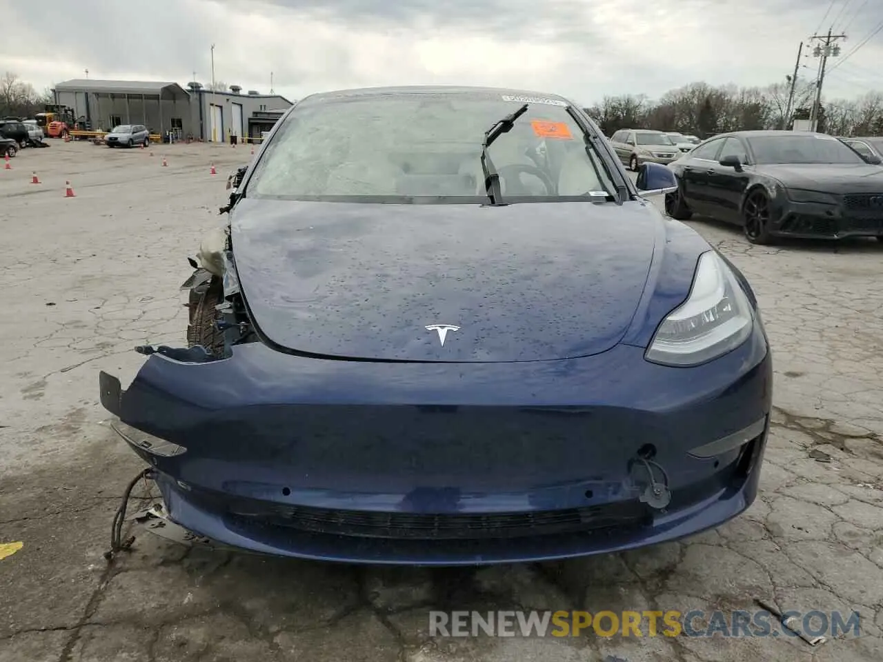 5 Photograph of a damaged car 5YJ3E1EB5KF392038 TESLA MODEL 3 2019