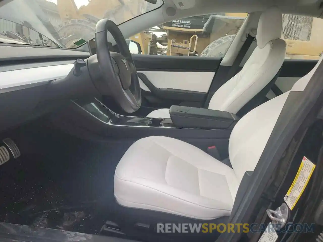 7 Photograph of a damaged car 5YJ3E1EB5KF393271 TESLA MODEL 3 2019