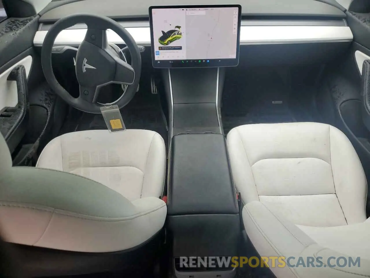 8 Photograph of a damaged car 5YJ3E1EB5KF407329 TESLA MODEL 3 2019