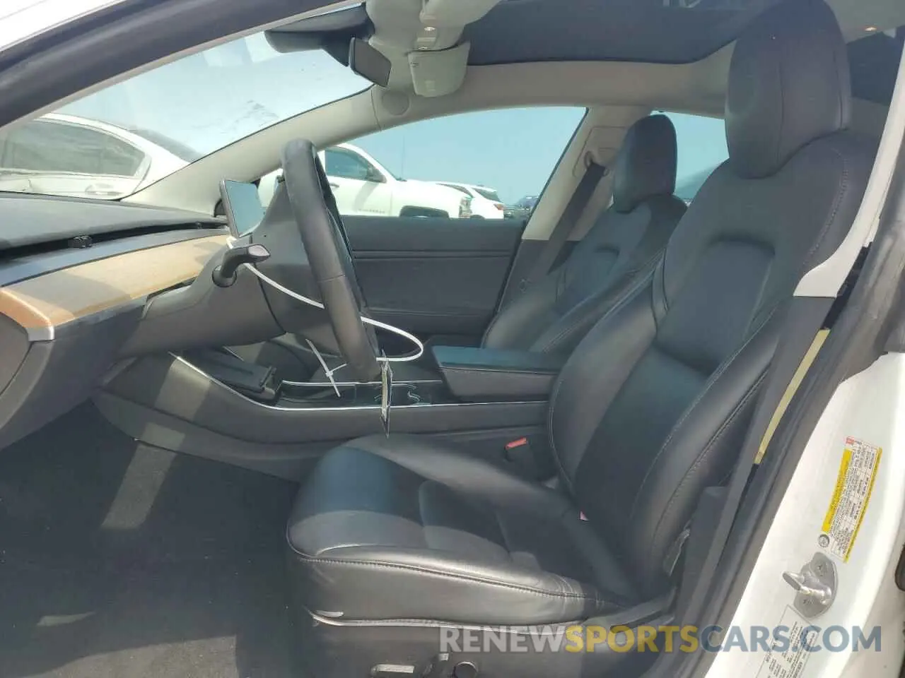 7 Photograph of a damaged car 5YJ3E1EB5KF418329 TESLA MODEL 3 2019