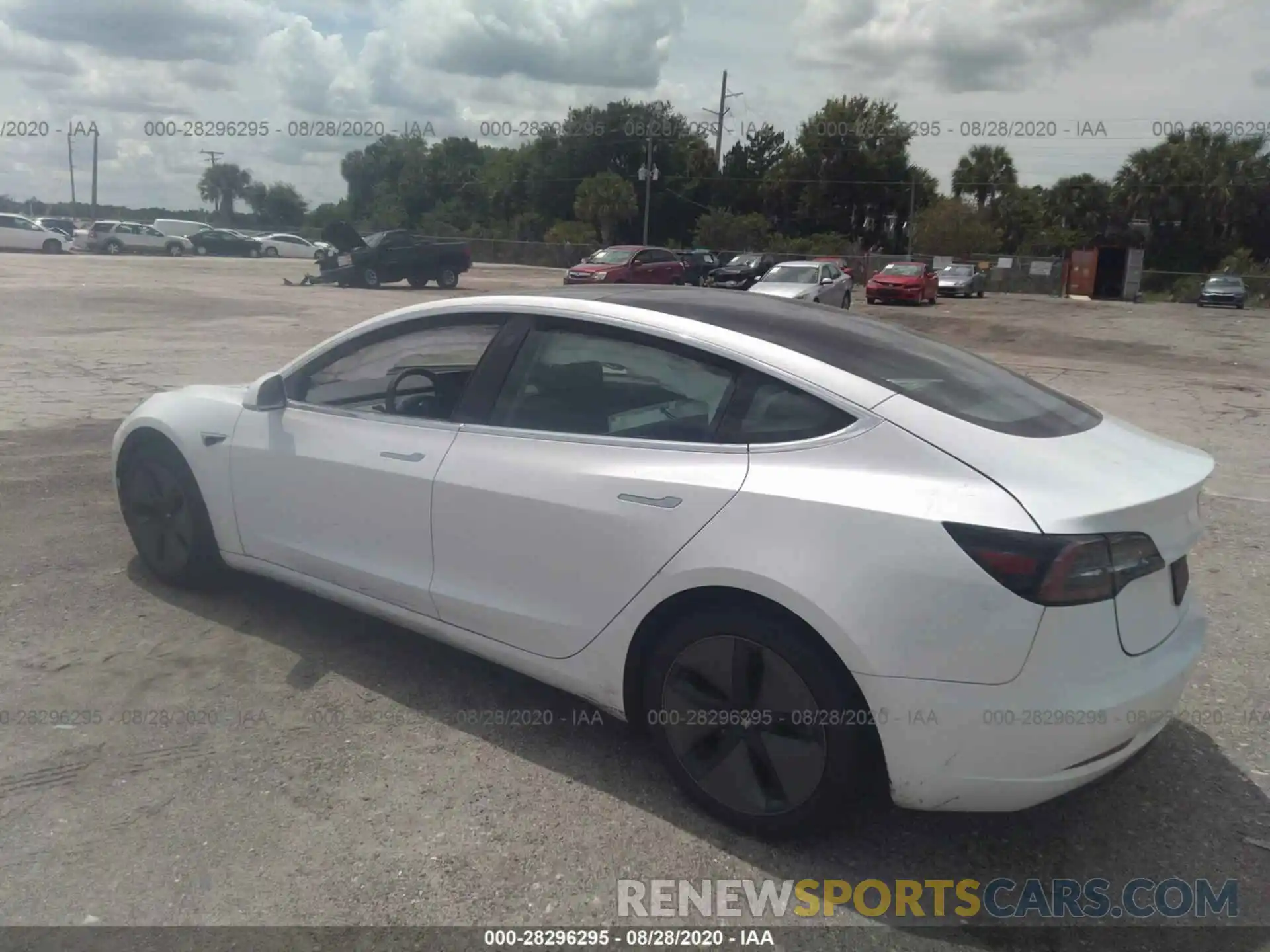 3 Photograph of a damaged car 5YJ3E1EB5KF433509 TESLA MODEL 3 2019