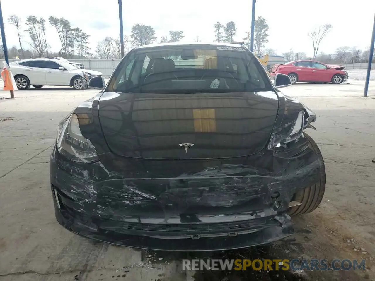 5 Photograph of a damaged car 5YJ3E1EB5KF434594 TESLA MODEL 3 2019