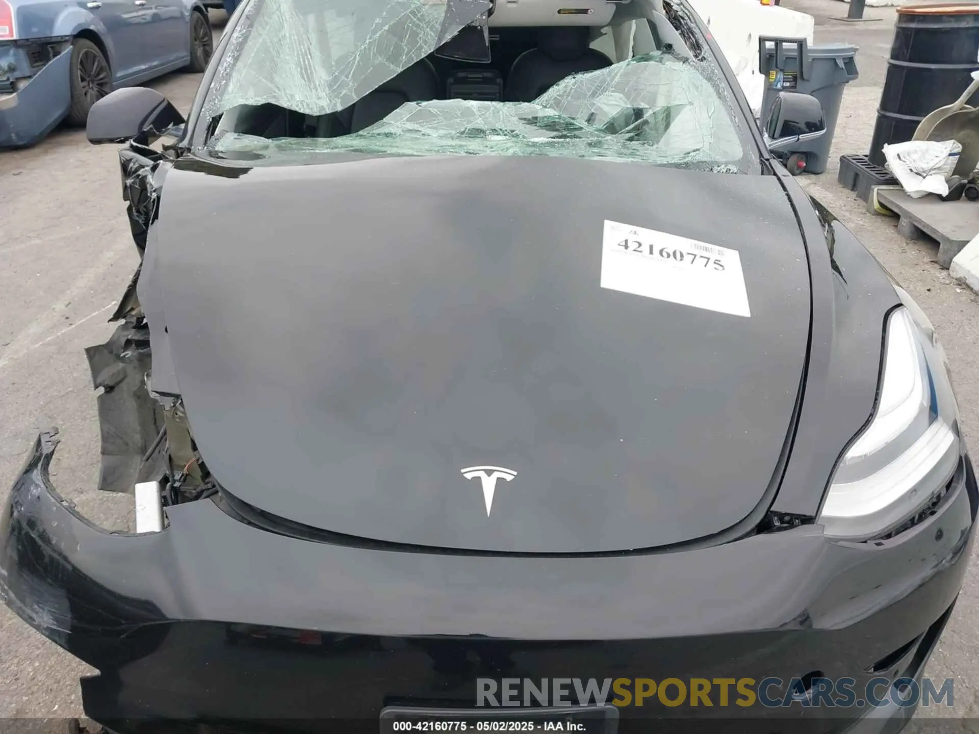 10 Photograph of a damaged car 5YJ3E1EB5KF434613 TESLA MODEL 3 2019