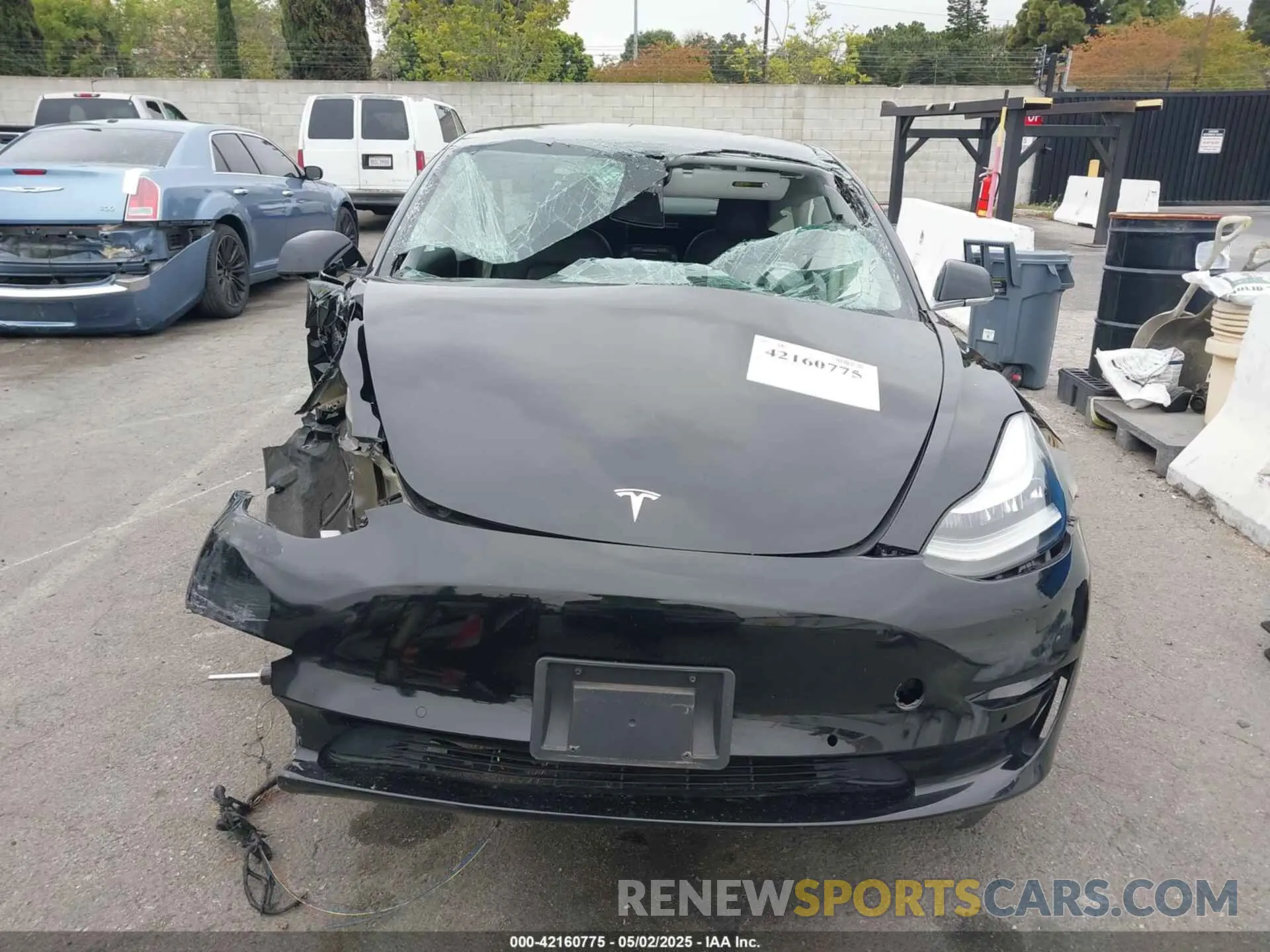 12 Photograph of a damaged car 5YJ3E1EB5KF434613 TESLA MODEL 3 2019