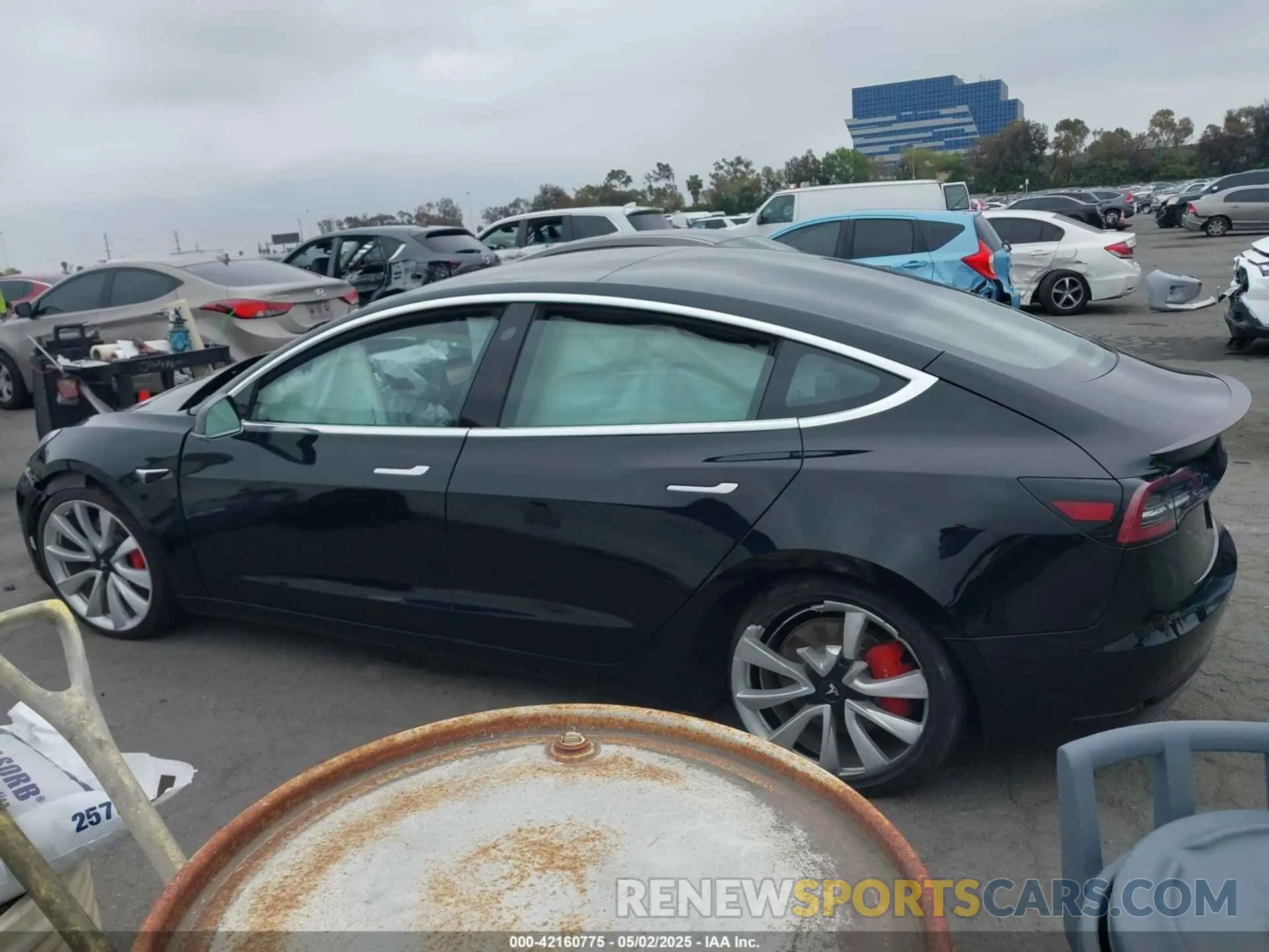 14 Photograph of a damaged car 5YJ3E1EB5KF434613 TESLA MODEL 3 2019
