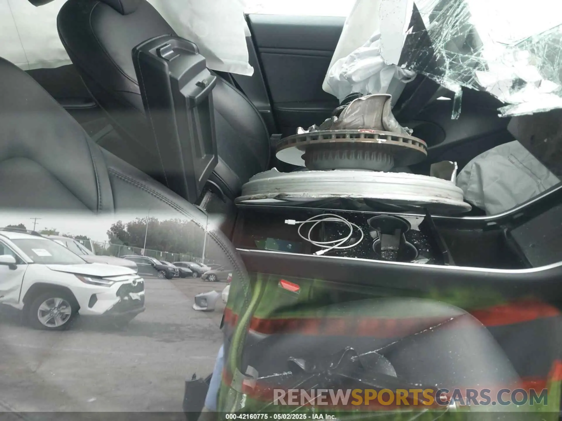 5 Photograph of a damaged car 5YJ3E1EB5KF434613 TESLA MODEL 3 2019