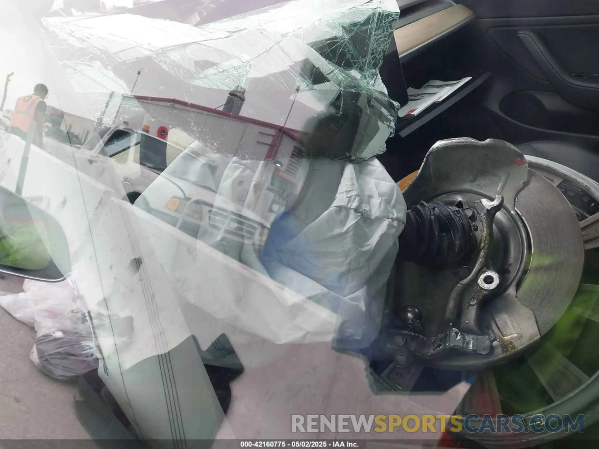 7 Photograph of a damaged car 5YJ3E1EB5KF434613 TESLA MODEL 3 2019