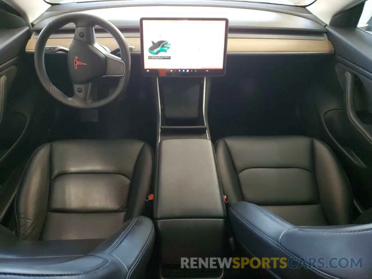 8 Photograph of a damaged car 5YJ3E1EB5KF453064 TESLA MODEL 3 2019