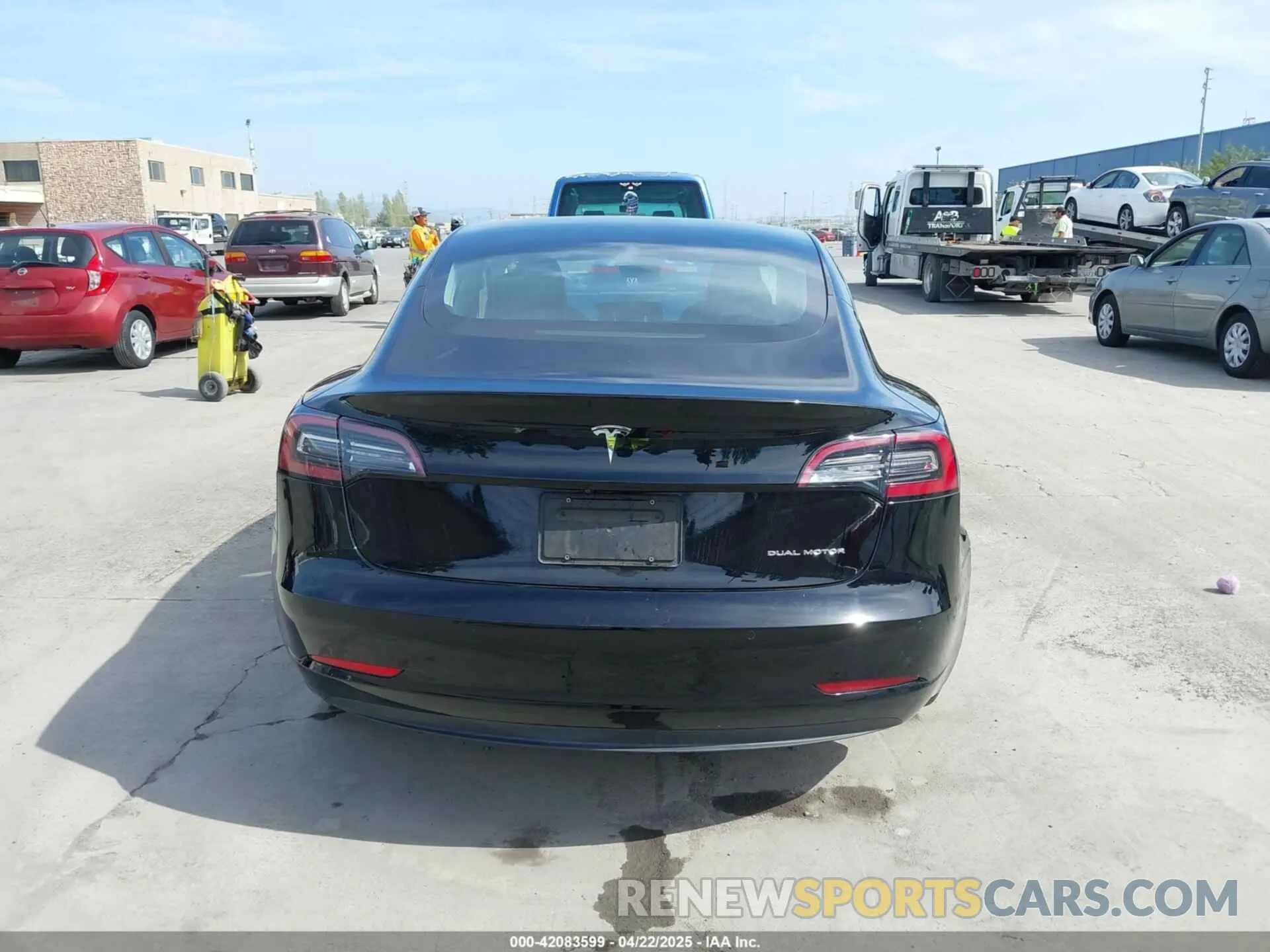 16 Photograph of a damaged car 5YJ3E1EB5KF453422 TESLA MODEL 3 2019
