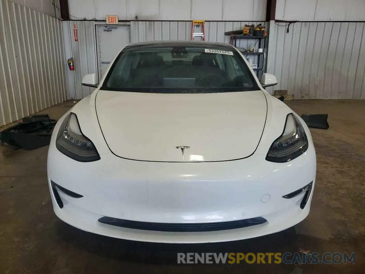 5 Photograph of a damaged car 5YJ3E1EB5KF454117 TESLA MODEL 3 2019