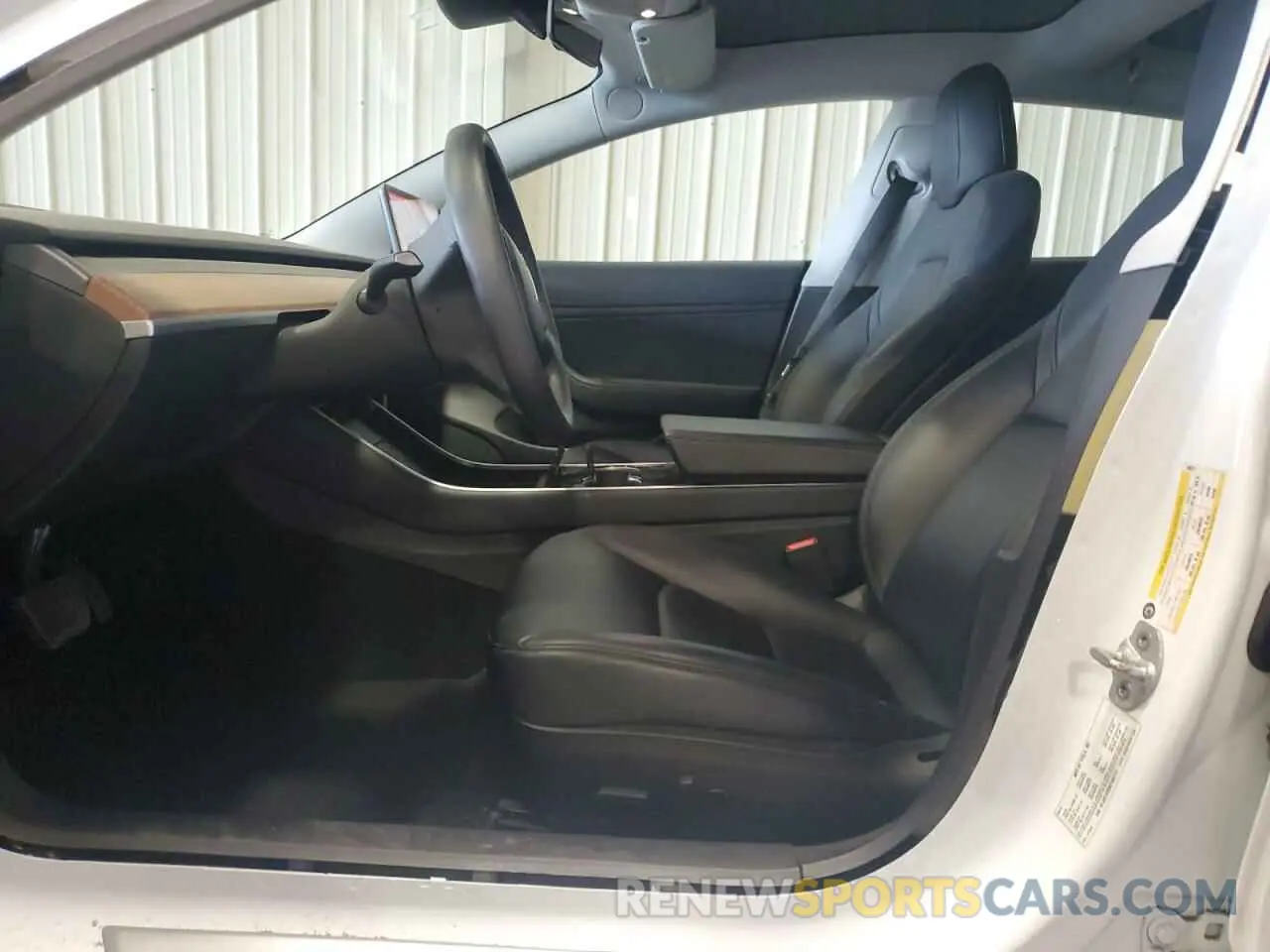7 Photograph of a damaged car 5YJ3E1EB5KF454117 TESLA MODEL 3 2019