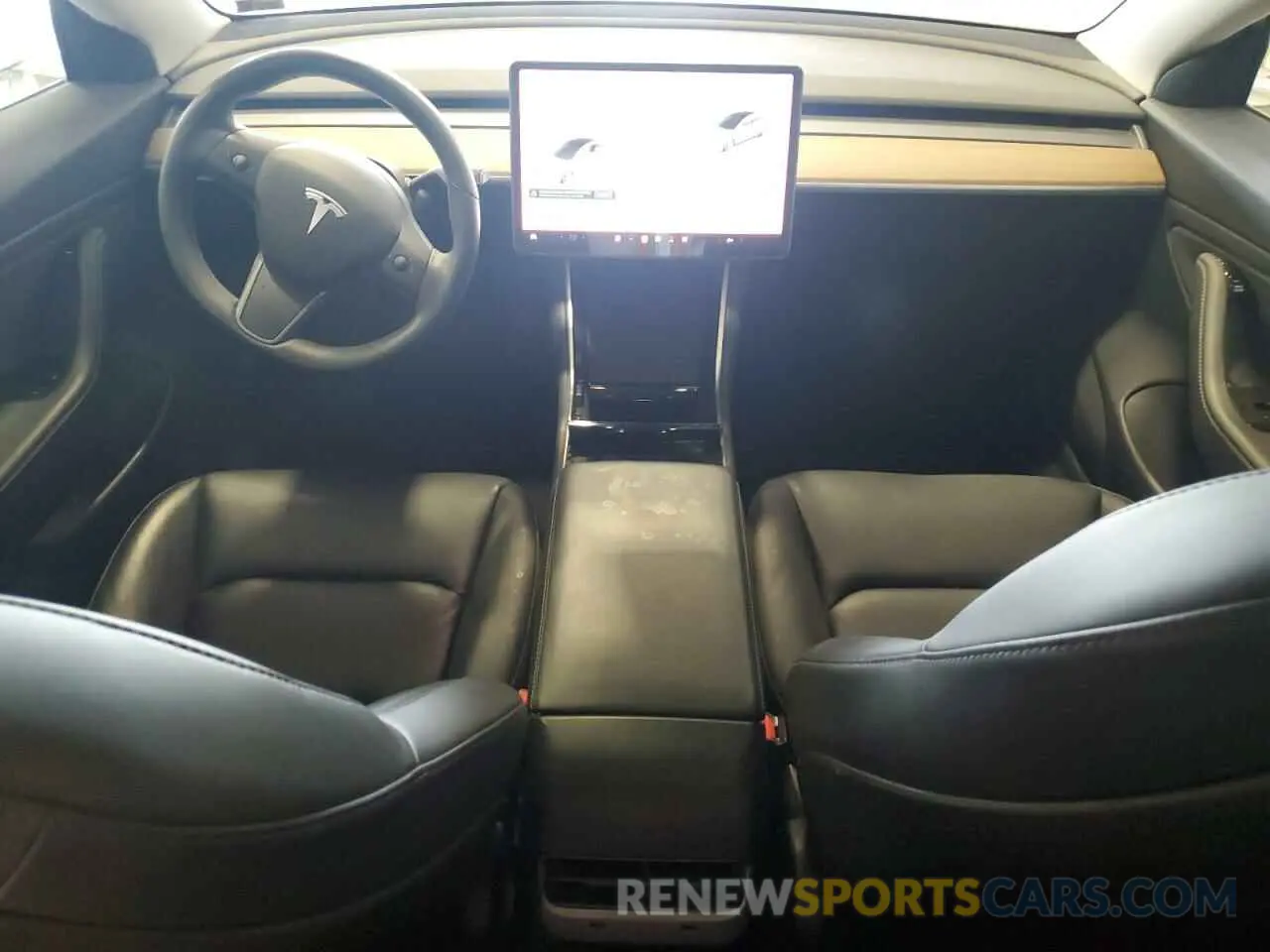 8 Photograph of a damaged car 5YJ3E1EB5KF454117 TESLA MODEL 3 2019