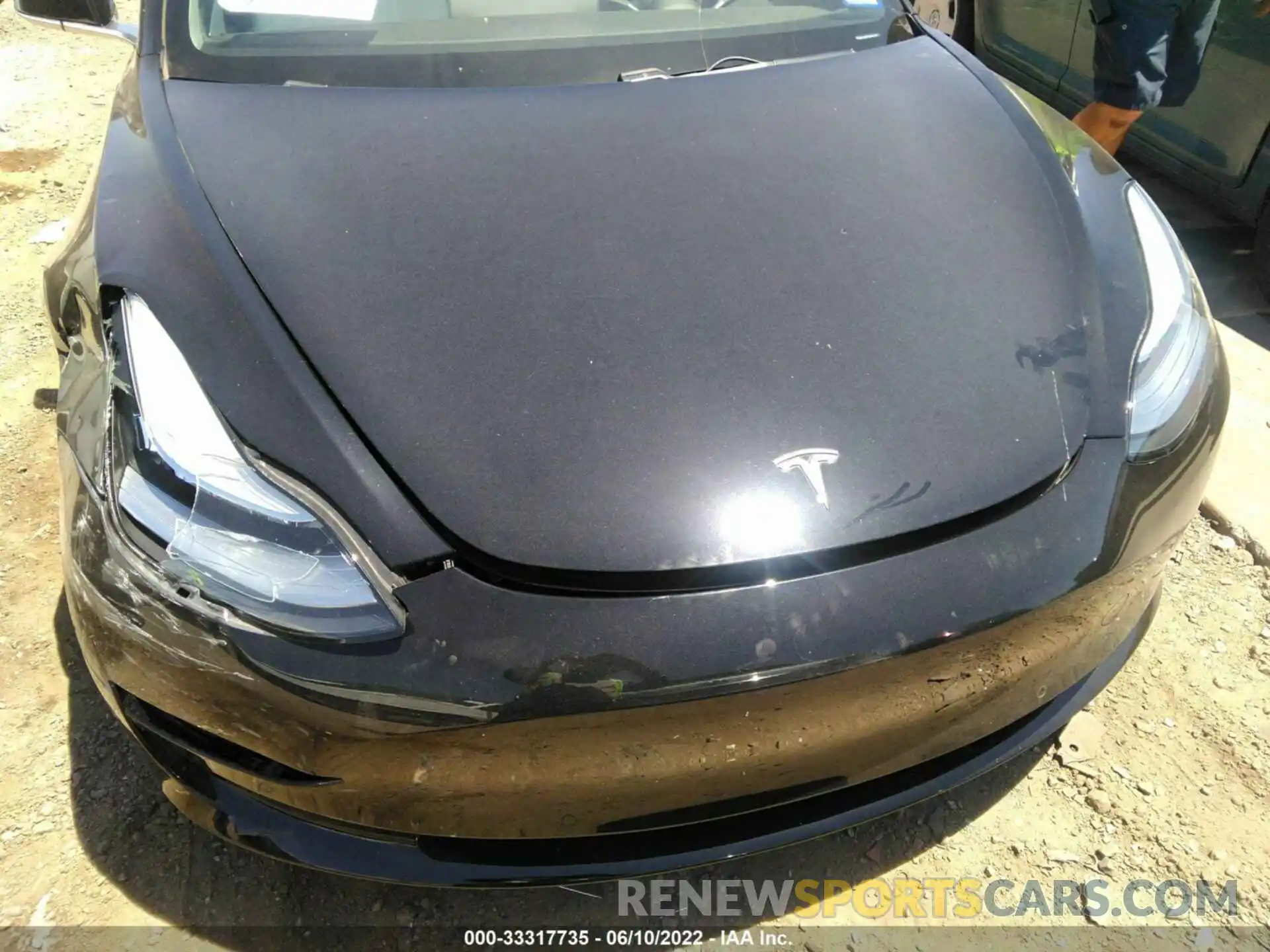 10 Photograph of a damaged car 5YJ3E1EB5KF454411 TESLA MODEL 3 2019