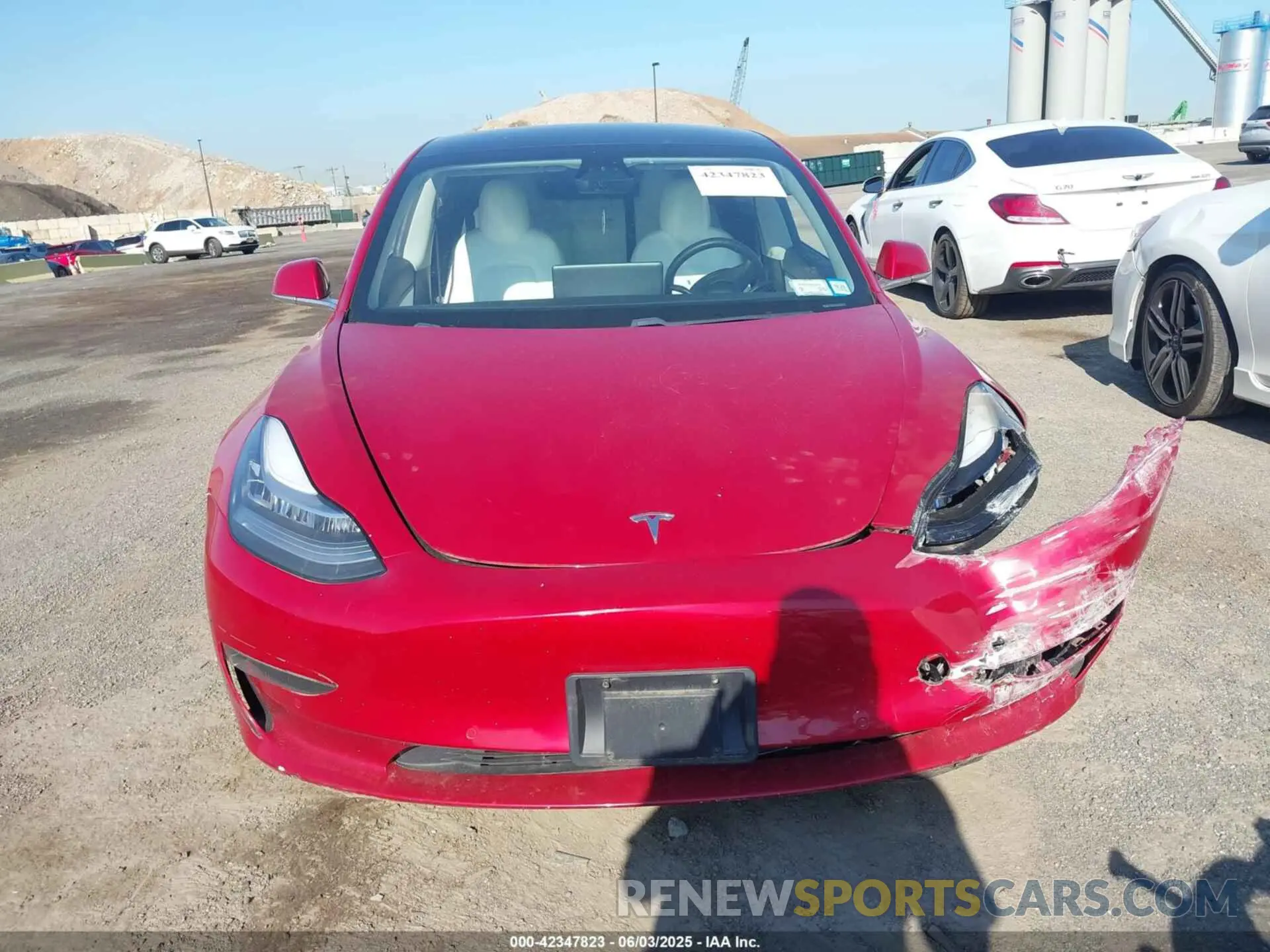 12 Photograph of a damaged car 5YJ3E1EB5KF454456 TESLA MODEL 3 2019