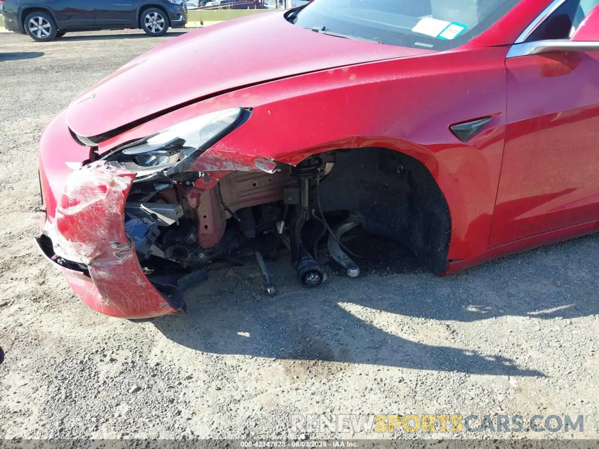 6 Photograph of a damaged car 5YJ3E1EB5KF454456 TESLA MODEL 3 2019