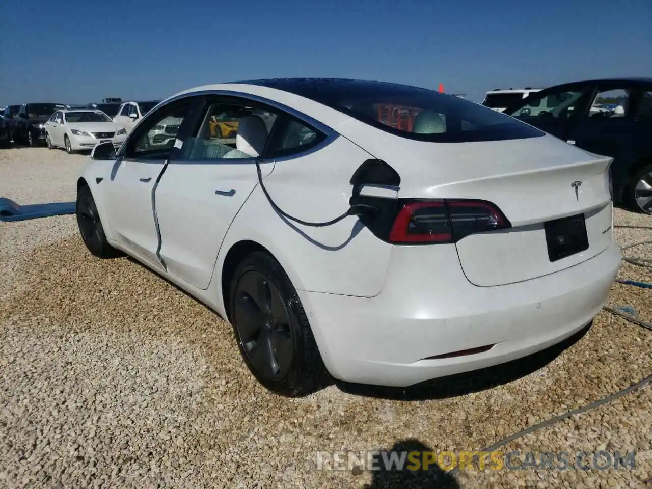 3 Photograph of a damaged car 5YJ3E1EB5KF494438 TESLA MODEL 3 2019