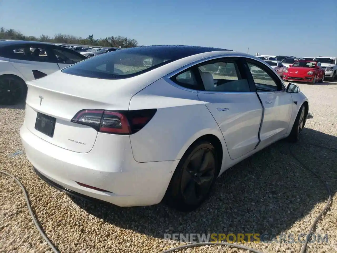 4 Photograph of a damaged car 5YJ3E1EB5KF494438 TESLA MODEL 3 2019