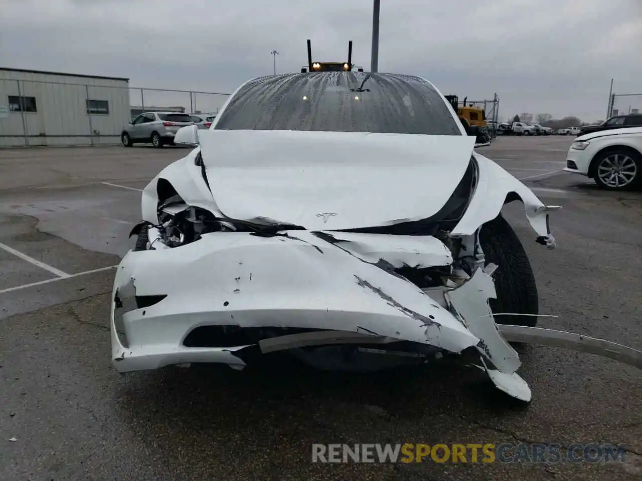 5 Photograph of a damaged car 5YJ3E1EB5KF510718 TESLA MODEL 3 2019