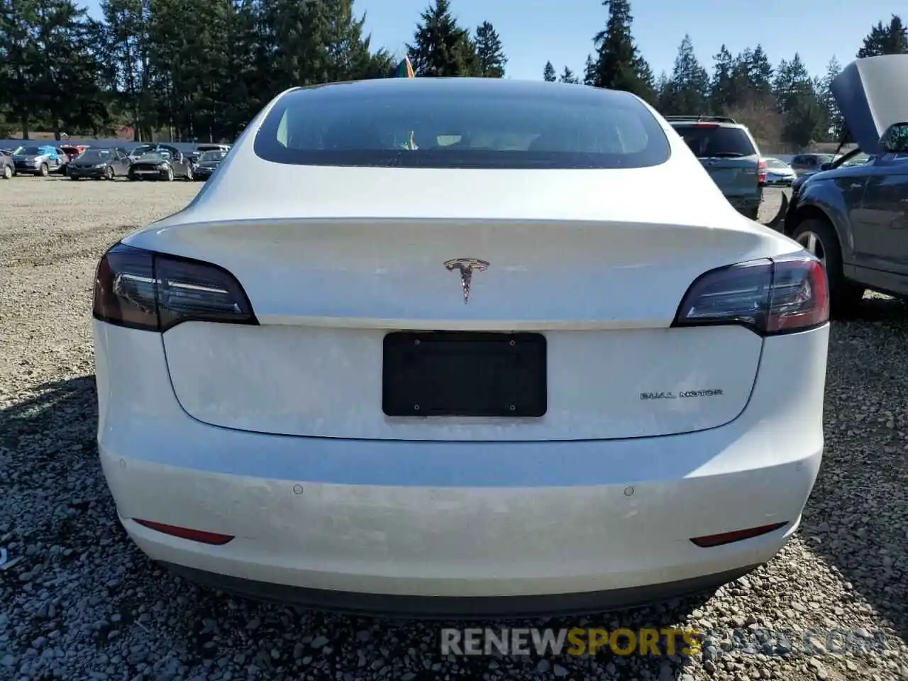 6 Photograph of a damaged car 5YJ3E1EB5KF512811 TESLA MODEL 3 2019