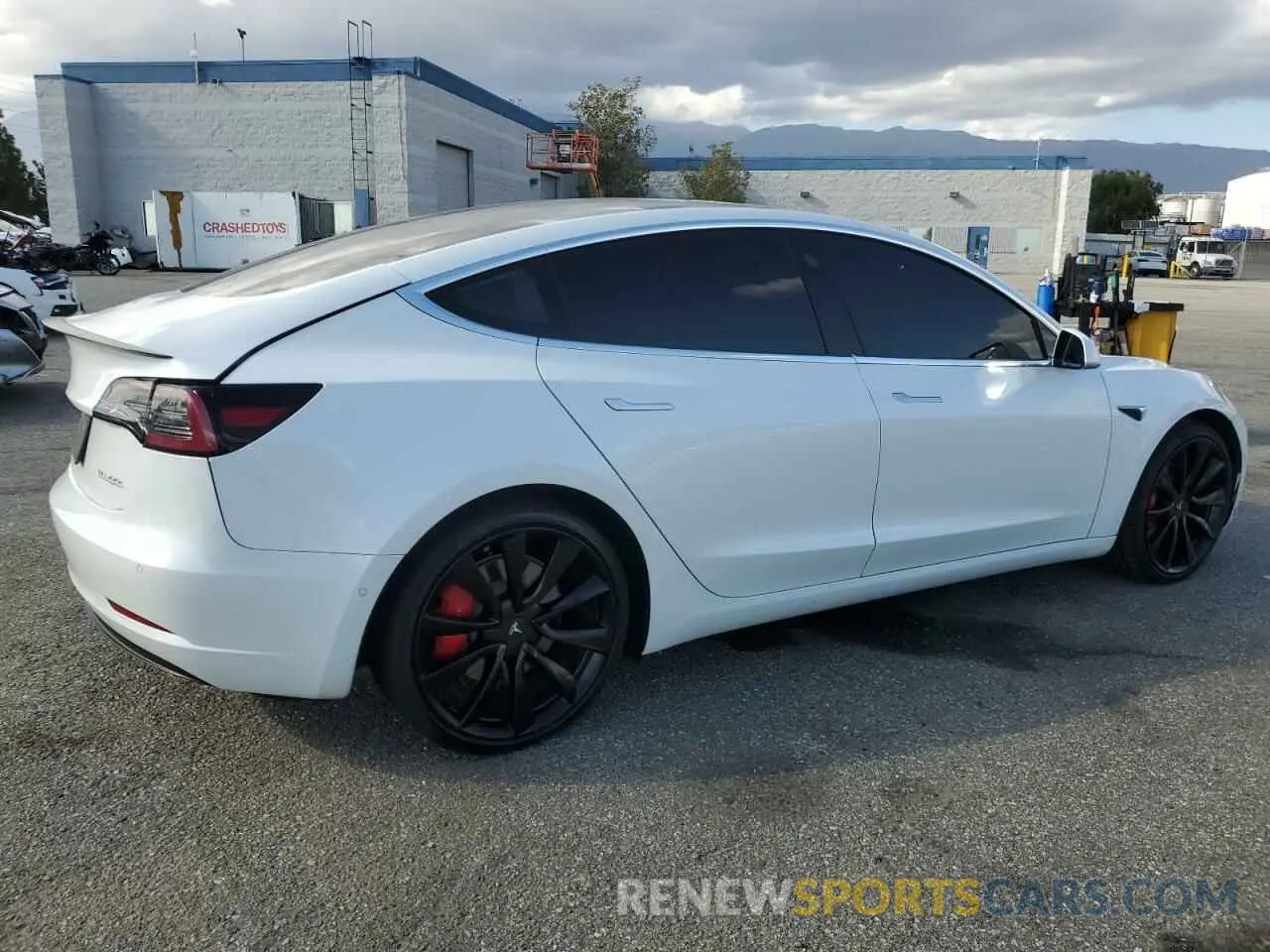 3 Photograph of a damaged car 5YJ3E1EB5KF514171 TESLA MODEL 3 2019