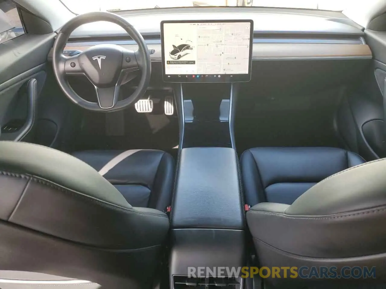 8 Photograph of a damaged car 5YJ3E1EB5KF514171 TESLA MODEL 3 2019