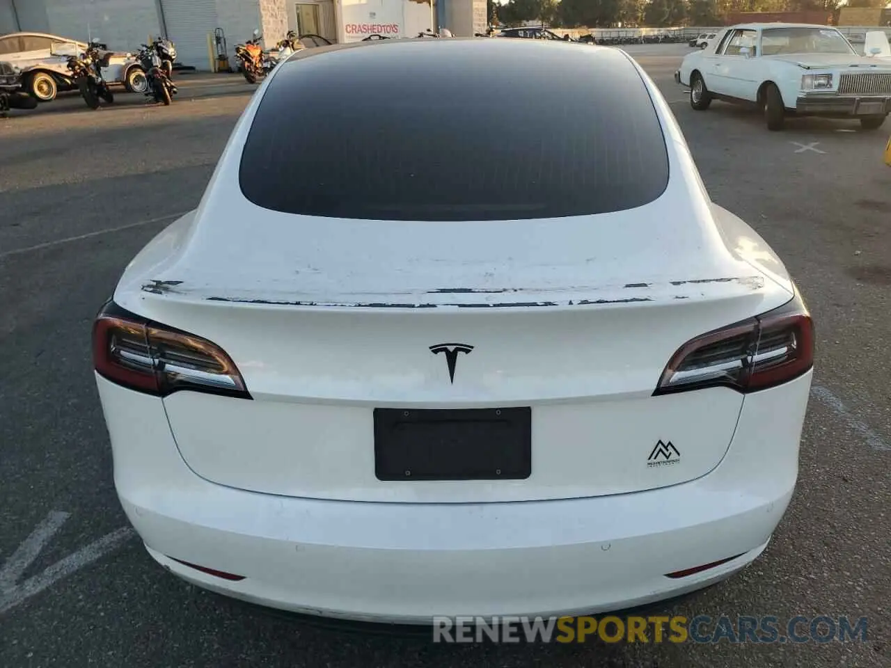 6 Photograph of a damaged car 5YJ3E1EB5KF514476 TESLA MODEL 3 2019