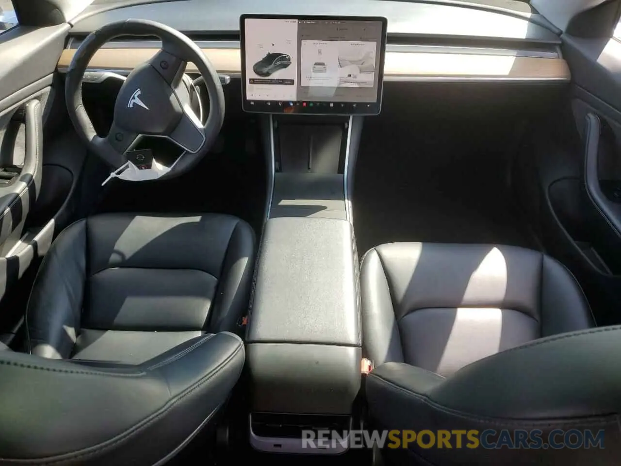 8 Photograph of a damaged car 5YJ3E1EB5KF520780 TESLA MODEL 3 2019