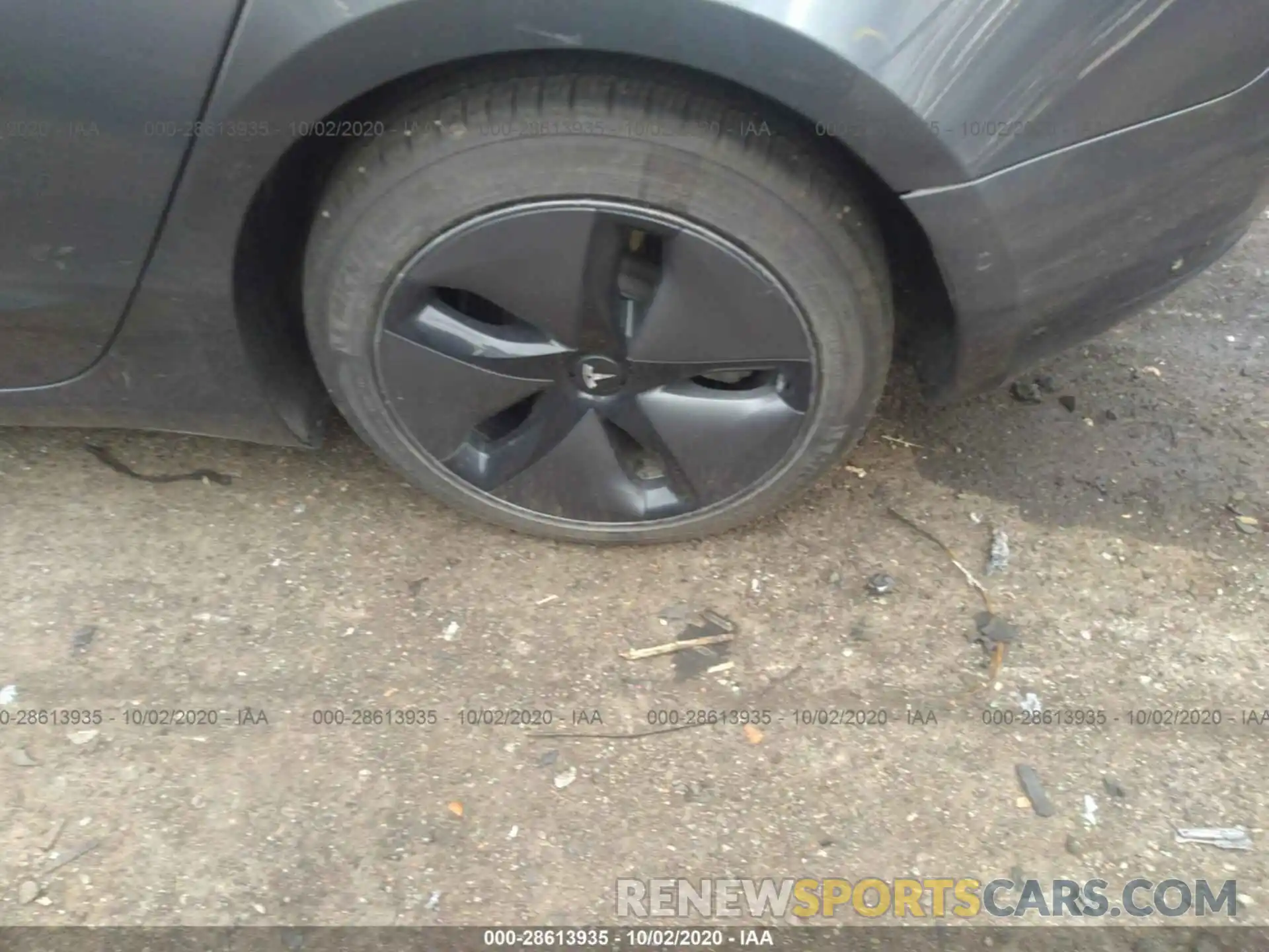 12 Photograph of a damaged car 5YJ3E1EB6KF191832 TESLA MODEL 3 2019