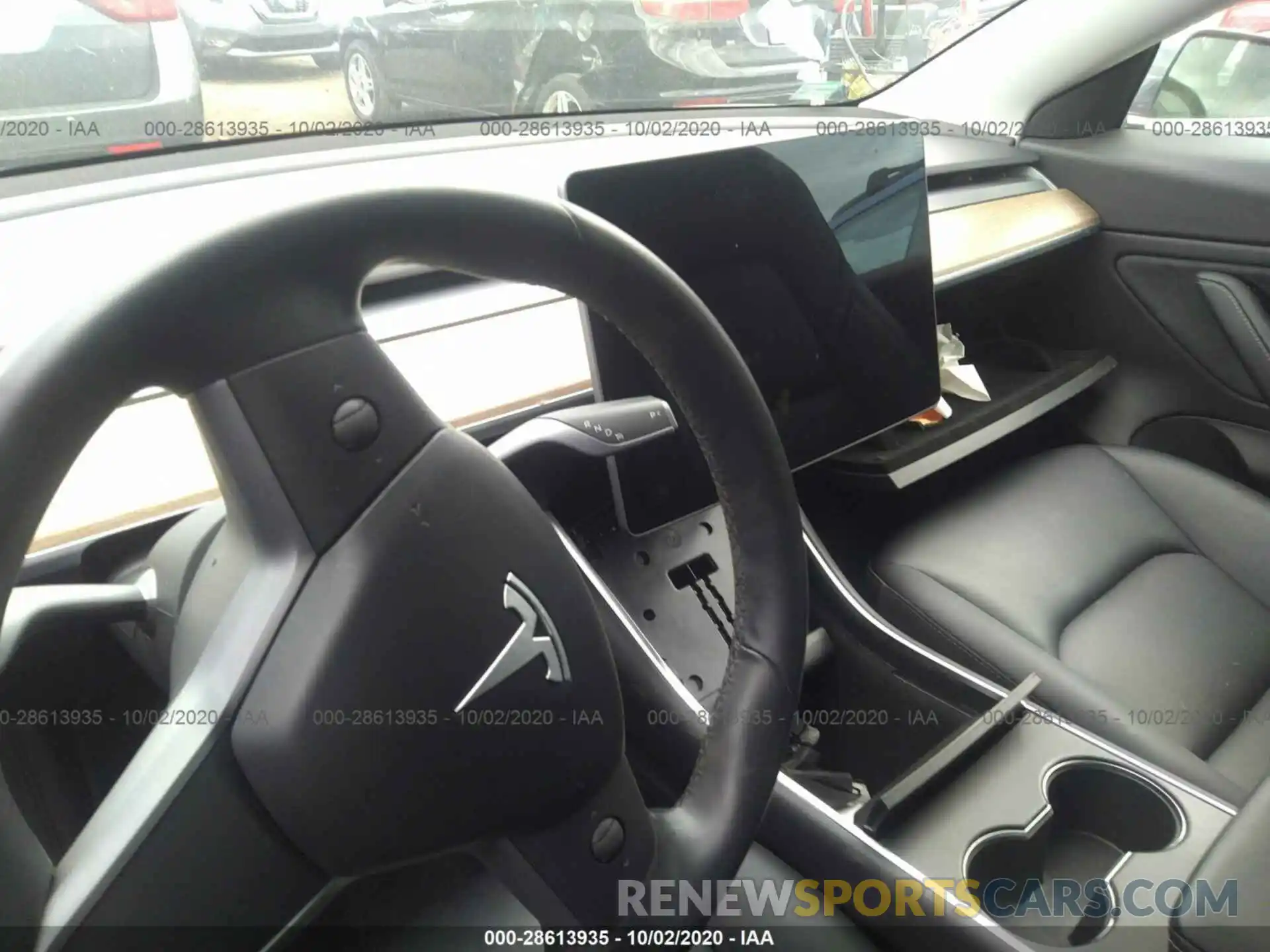 7 Photograph of a damaged car 5YJ3E1EB6KF191832 TESLA MODEL 3 2019