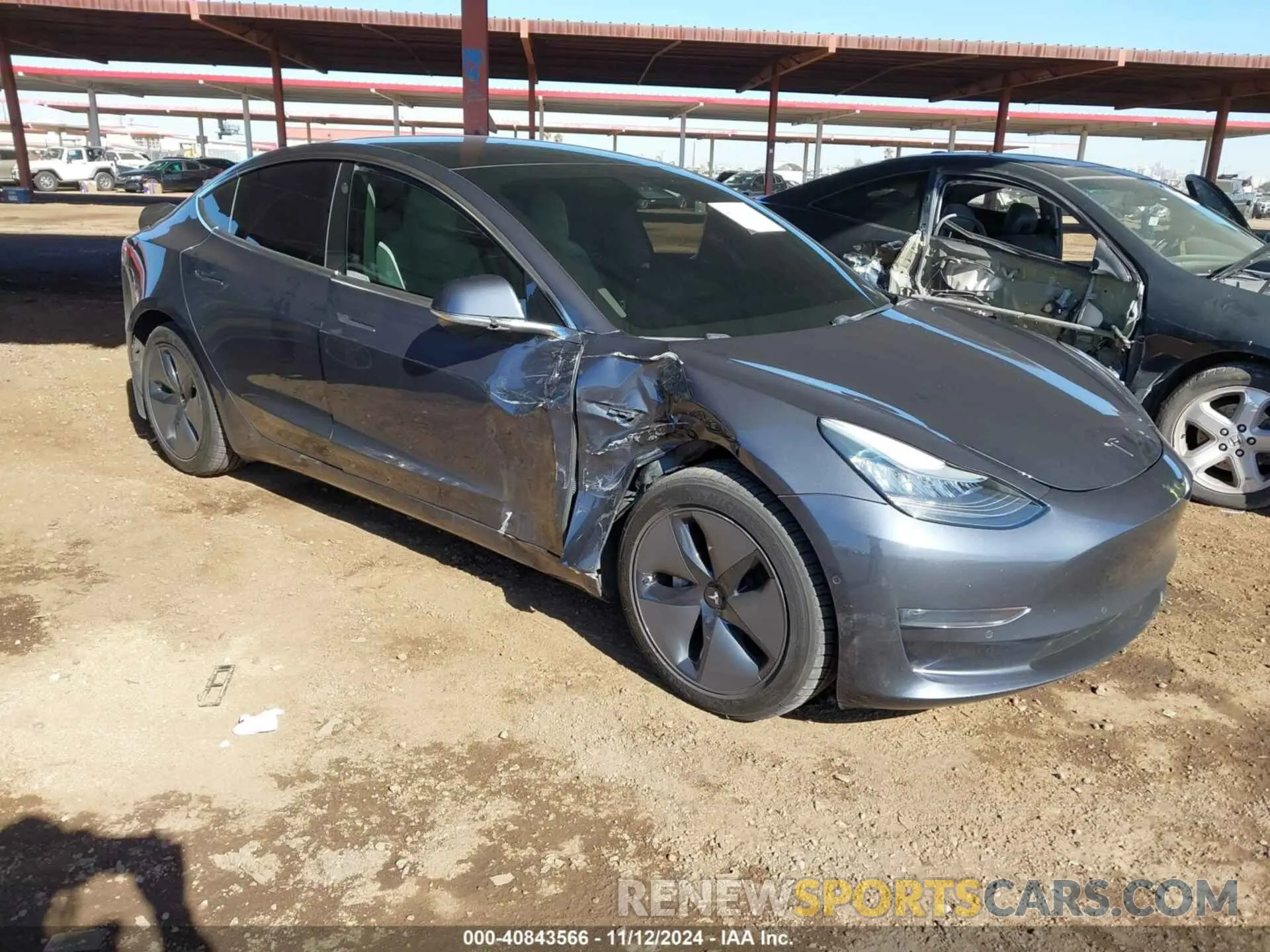 6 Photograph of a damaged car 5YJ3E1EB6KF192379 TESLA MODEL 3 2019